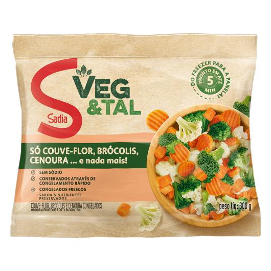 Mix de Vegetais Sadia Veg&Tal Congelado 300g - Imagem em destaque