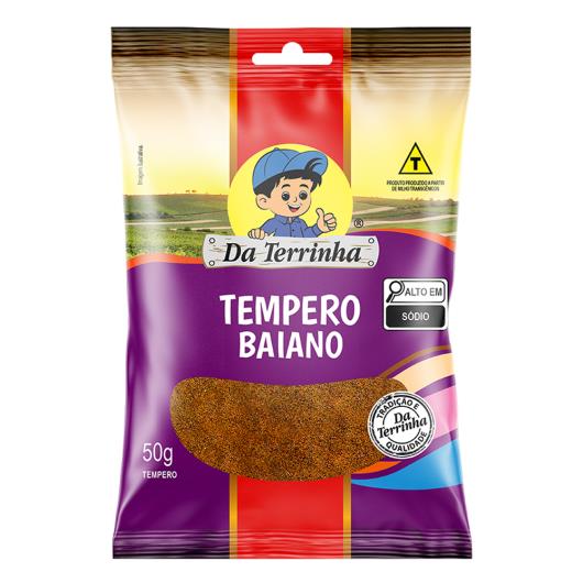 Tempero Baiano Da Terrinha 50g - Imagem em destaque