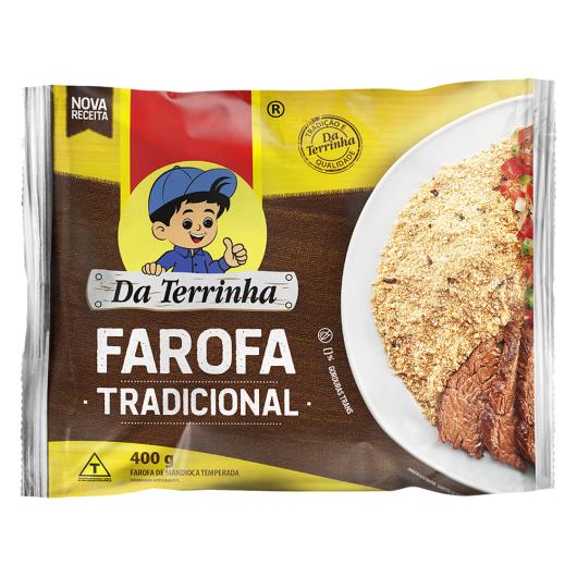 Farofa Da Terrinha pronta tradicional 400g - Imagem em destaque
