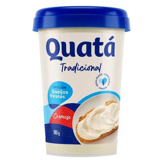 Creme de Queijo Quatá tradicional Copo 180g - Imagem em destaque