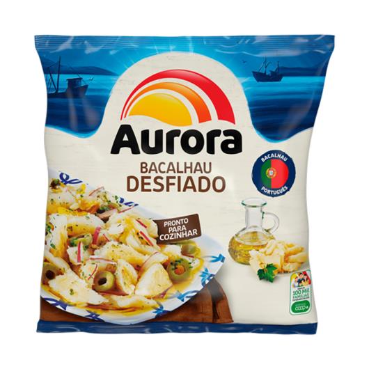 Bacalhau Aurora desfiado dessalgado Congelado 500g - Imagem em destaque