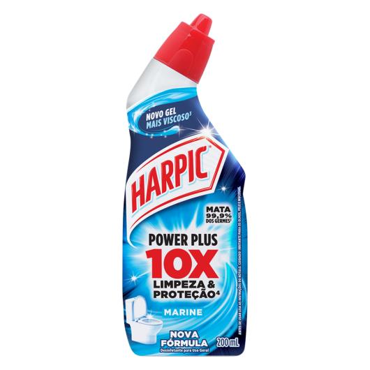 Desinfetante Uso Geral Marine Harpic Power Plus Squeeze 200ml - Imagem em destaque