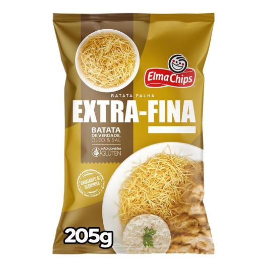 Batata Palha Extrafina Elma Chips Pacote 205g Embalagem Econômica - Imagem em destaque