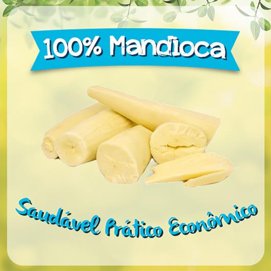 Mandioca em pedaços D'Aucy congelada 1kg - Imagem em destaque