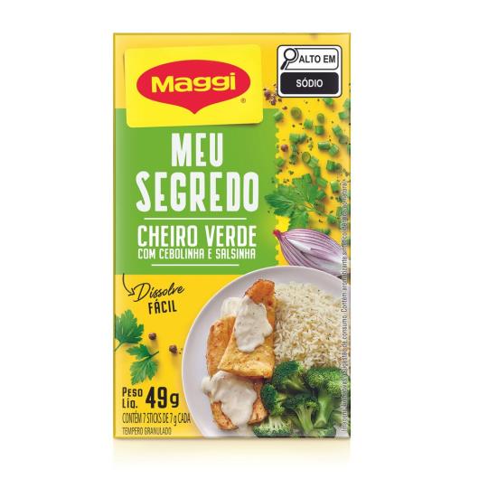 Tempero MAGGI Meu Segredo Cheiro Verde 49g - Imagem em destaque