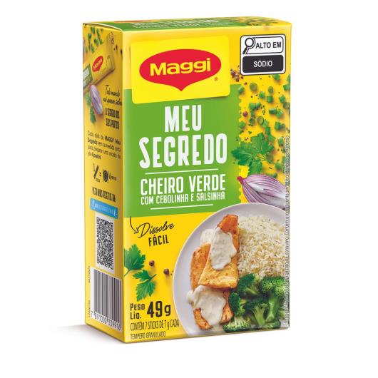 Tempero MAGGI Meu Segredo Cheiro Verde 49g - Imagem em destaque