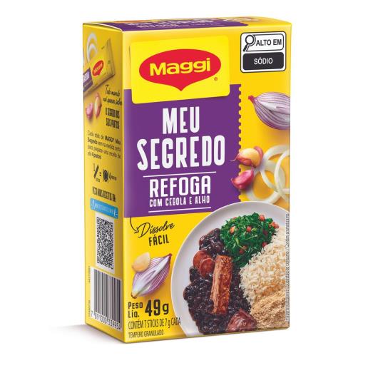 Tempero MAGGI Meu Segredo Alho e Cebola 49g - Imagem em destaque