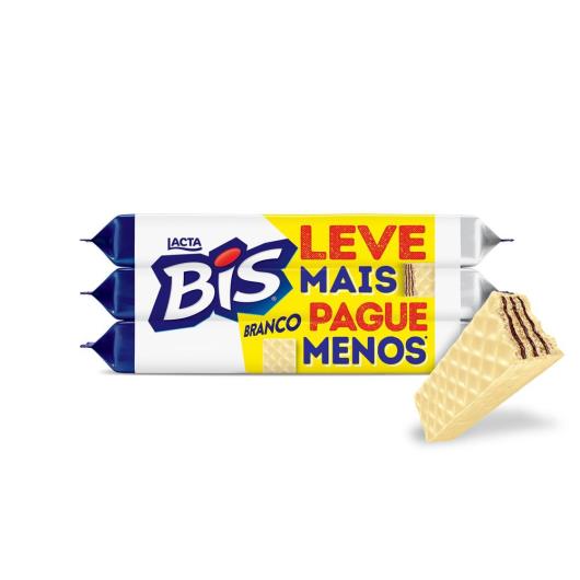 Wafer Lacta Bis Chocolate Branco Multipack - Imagem em destaque