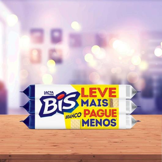 Wafer Lacta Bis Chocolate Branco Multipack - Imagem em destaque