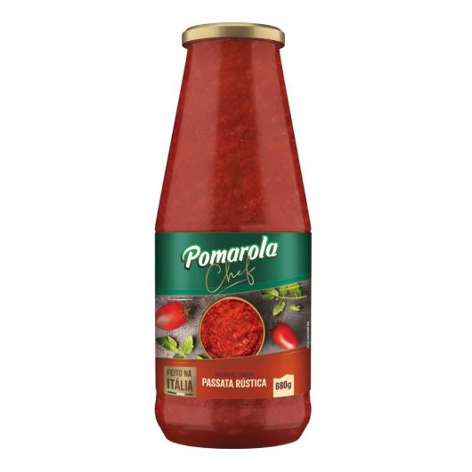 Molho Pomarola Chef Passata Rústica Vidro 680g - Imagem em destaque