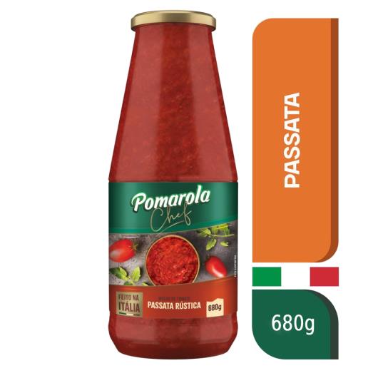 Molho Pomarola Chef Passata Rústica Vidro 680g - Imagem em destaque