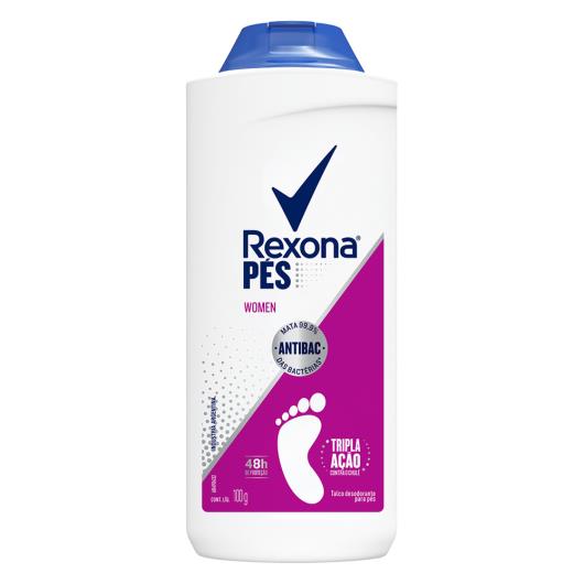 Talco Desodorante para os Pés Rexona Women 100g - Imagem em destaque