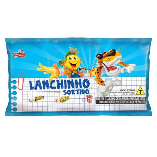 Kit Salgadinho Elma Chips Lanchinho Sortido 98g 5 Unidades - Imagem em destaque