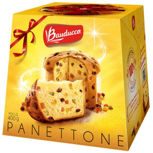 Panettone Bauducco Sabor Limão Siciliano Caixa 500g