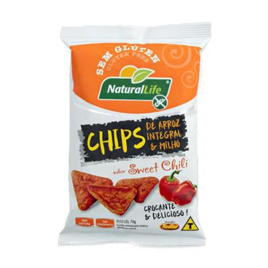 Chips Integral Natural Life Sweet Chili Sem Glúten 70g - Imagem em destaque