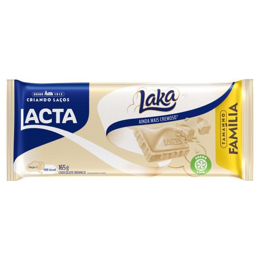 Chocolate Branco Lacta Laka Oreo 165g - Sonda Supermercado Delivery