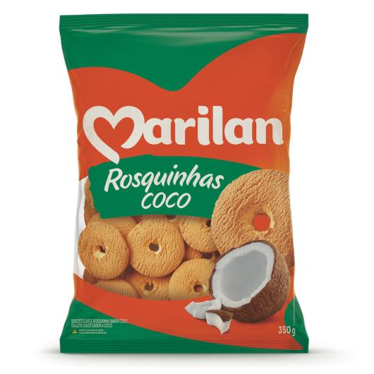 Biscoito Rosquinha Coco Marilan Pacote 350g - Imagem em destaque