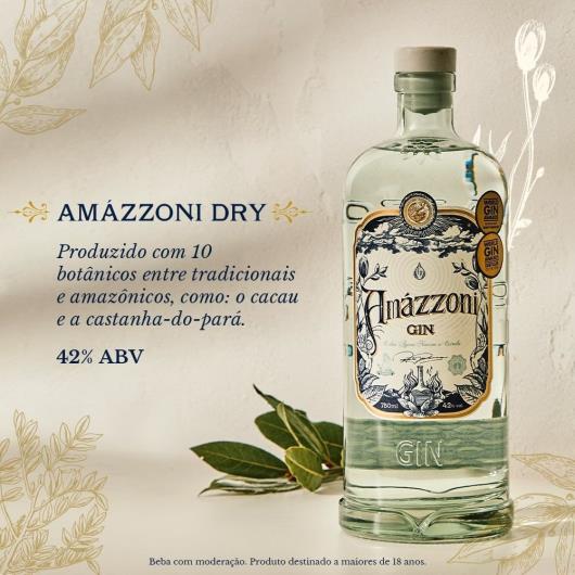 Gin Amázzoni Garrafa 750ml - Imagem em destaque