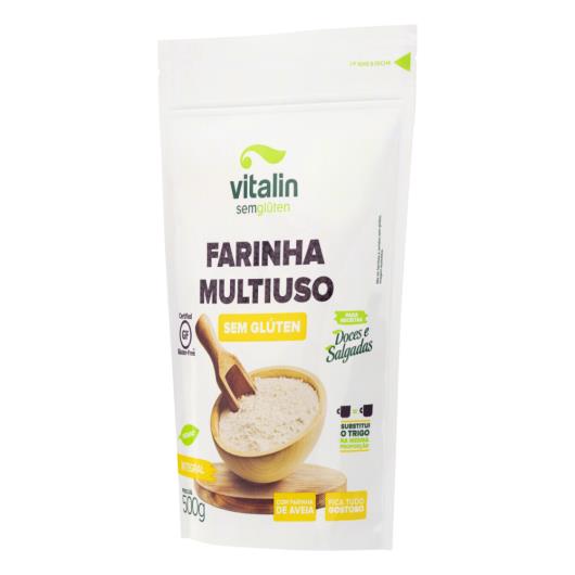 Mix de Farinhas Multiuso Integral sem Glúten Vitalin Pouch 500g - Imagem em destaque