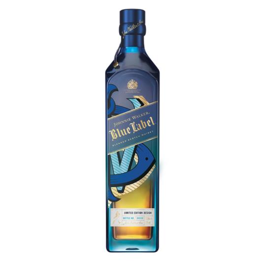 Whisky Escocês Blended Blue Label Johnnie Walker Garrafa 750ml - Imagem em destaque