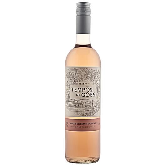 Vinho Tempos de Góes reservado moscato cabernet sauvignon rosé 750ml - Imagem em destaque