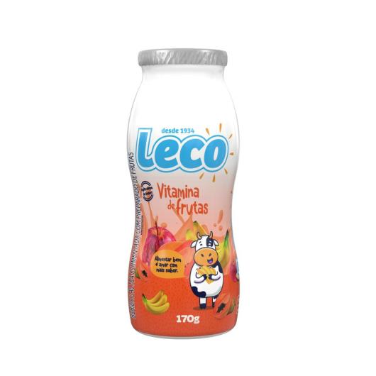 Bebida Láctea Fermentada Vitamina de Frutas Leco Frasco 170g - Imagem em destaque