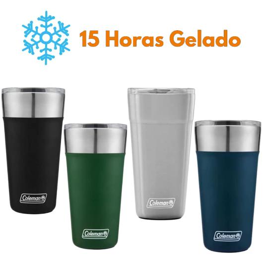 Copo Térmico - Coleman Black 600ml - Imagem em destaque