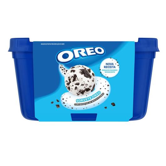 Sorvete Oreo Baunilha Pote 1L - Imagem em destaque