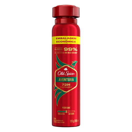 Antitranspirante Aerossol Aventura Old Spice 200ml Spray Embalagem Econômica - Imagem em destaque