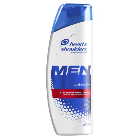 Shampoo Anticaspa Old Spice Head & Shoulders Men Frasco 400ml - Imagem em destaque