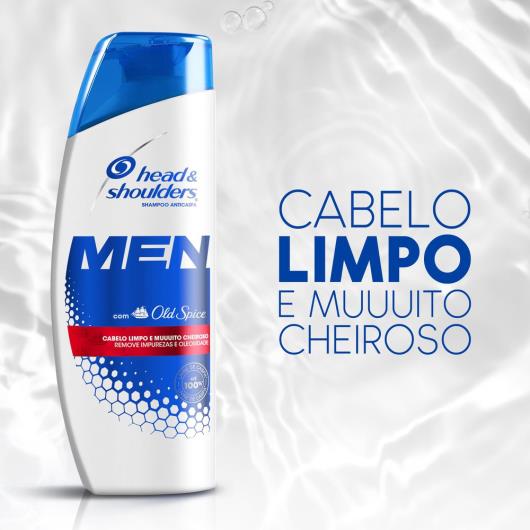 Shampoo Anticaspa Old Spice Head & Shoulders Men Frasco 400ml - Imagem em destaque