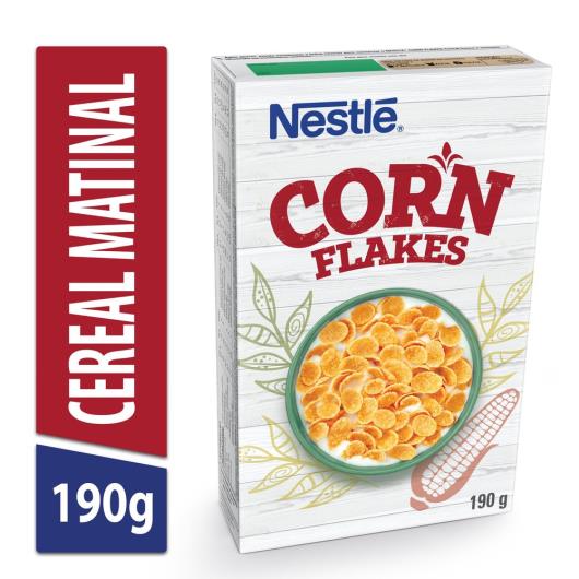 Cereal Matinal CORN FLAKES Nestlé 190g - Imagem em destaque