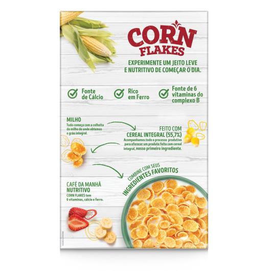 Cereal Matinal CORN FLAKES Nestlé 190g - Imagem em destaque