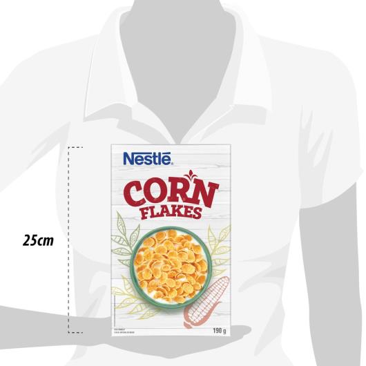 Cereal Matinal CORN FLAKES Nestlé 190g - Imagem em destaque