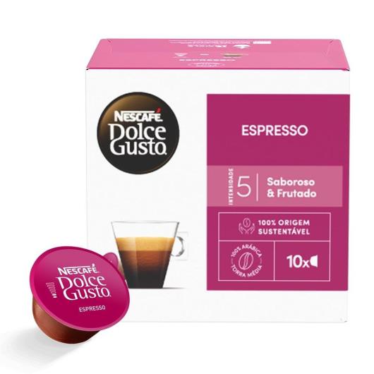 Café em Cápsula NESCAFÉ DOLCE GUSTO Espresso 10 Cápsulas - Imagem em destaque