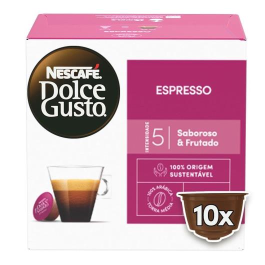 Café em Cápsula NESCAFÉ DOLCE GUSTO Espresso 10 Cápsulas - Imagem em destaque