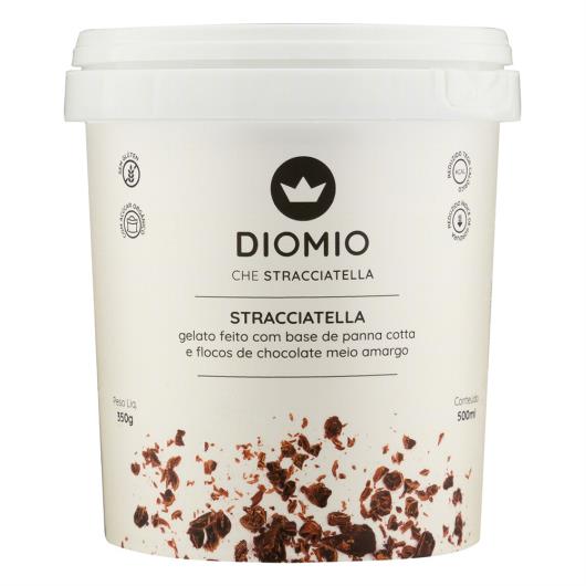 Gelato Stracciatella Dio Mio Pote 500ml - Imagem em destaque