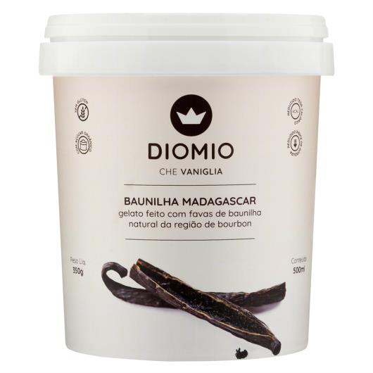 Gelato Baunilha Madagascar Dio Mio Pote 500ml - Imagem em destaque