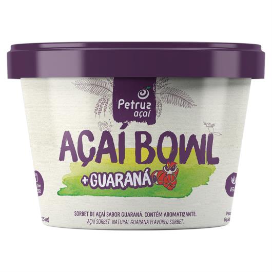 Sorbet Açaí com Guaraná Petruz Pote 200g - Imagem em destaque