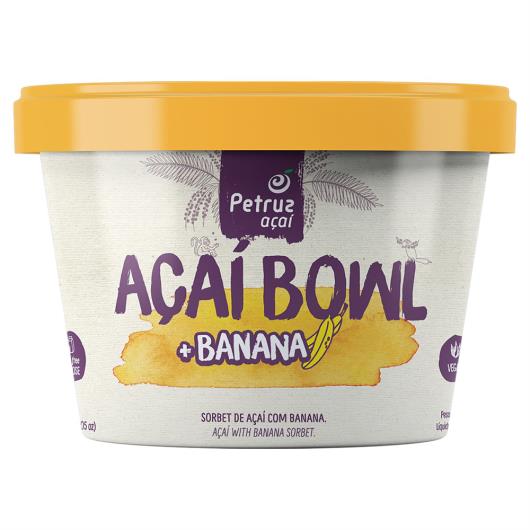 Sorbet Açaí com Banana Petruz Pote 200g - Imagem em destaque