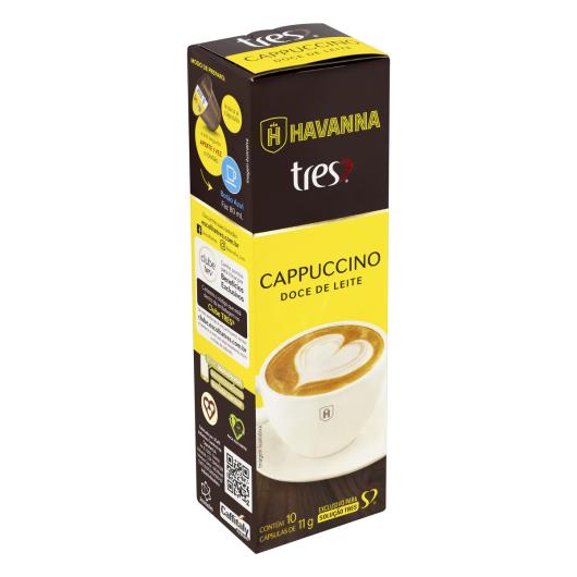 Cappuccino em Cápsula Doce de Leite Havanna Tres Caixa 110g 10 Unidades - Imagem em destaque