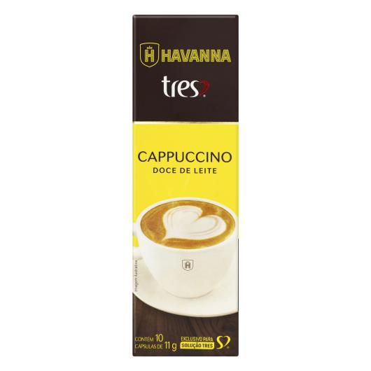 Cappuccino em Cápsula Doce de Leite Havanna Tres Caixa 110g 10 Unidades - Imagem em destaque