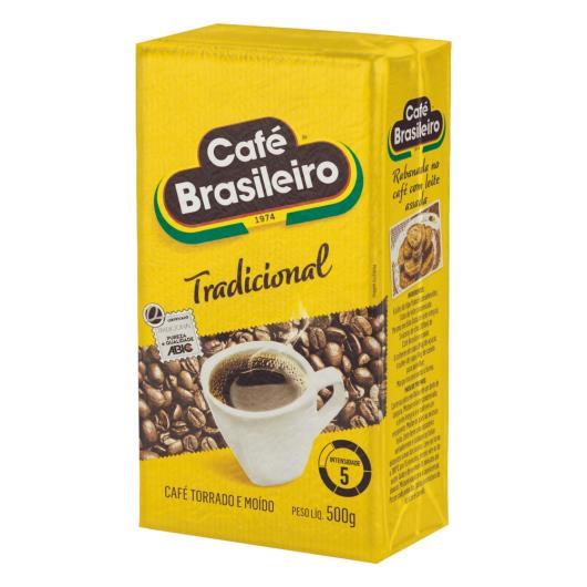 Café Torrado e Moído a Vácuo Tradicional Café Brasileiro Pacote 500g - Imagem em destaque