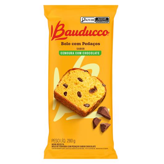Bolo Cenoura com Chocolate Bauducco Pacote 280g - Imagem em destaque