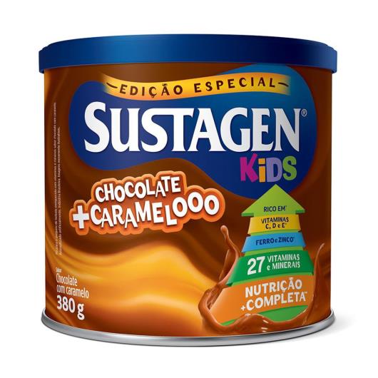 Complemento Alimentar Sustagen Kids Sabor Chocolate + Caramelo - Lata 380g - Imagem em destaque