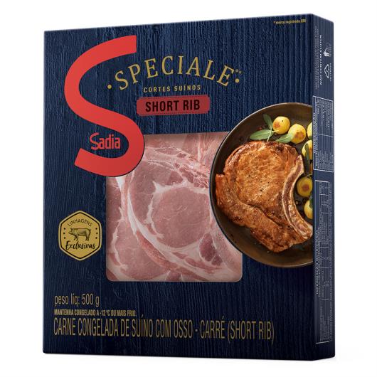 Short Rib Suíno Congelado Sadia Speciale 500g - Sonda Supermercado Delivery