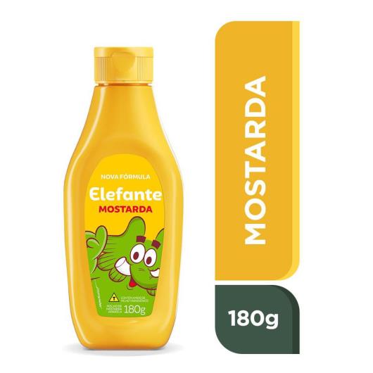 Mostarda Amarela Elefante Squeeze 180g - Imagem em destaque