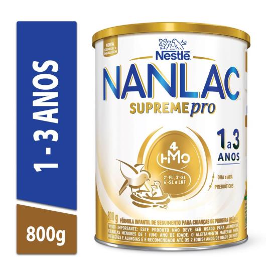 Fórmula Infantil Nanlac Supreme 800g - Imagem em destaque