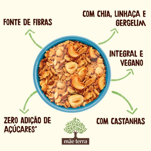 Granola Mãe Terra Tradicional Zero Açúcares 800g - Imagem em destaque