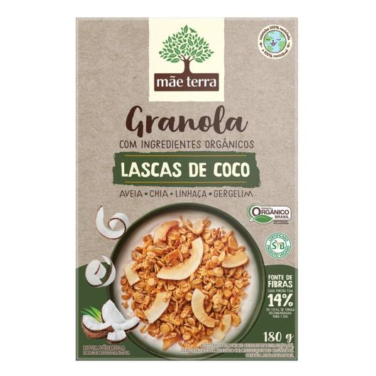 Granola Mãe Terra Lascas de Coco 180g - Imagem em destaque